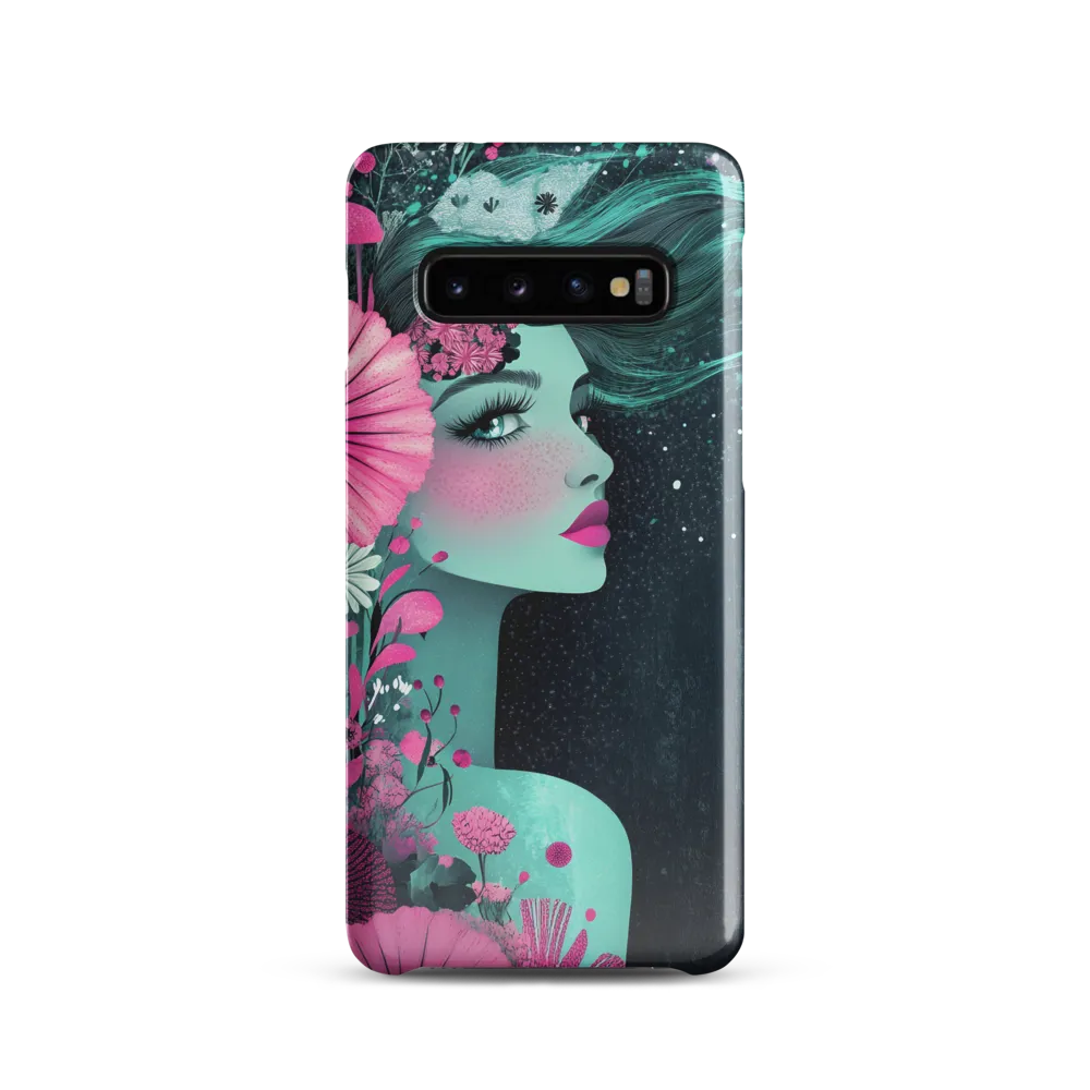 Floral Harmony: Portrait of Serenity