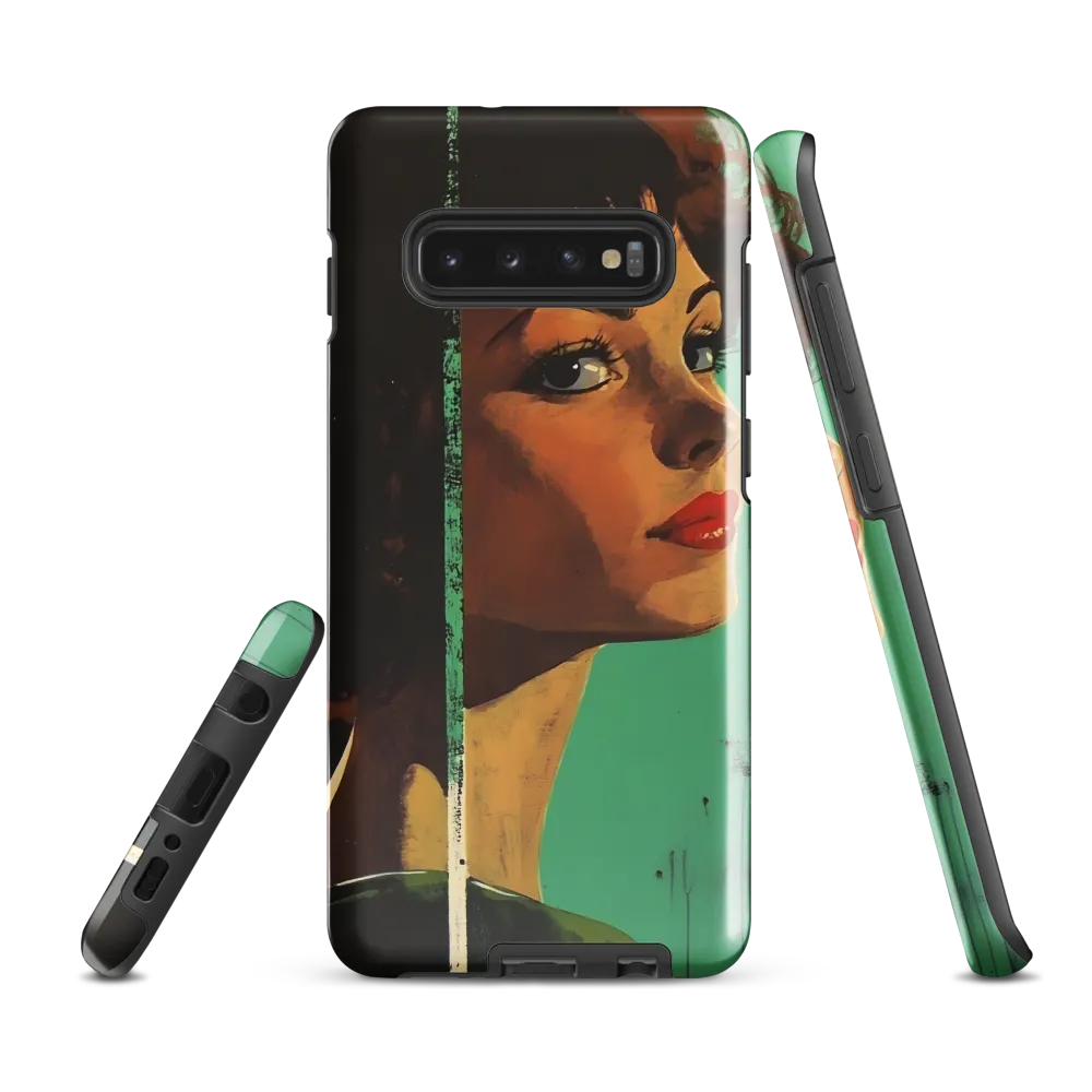 Mysterious Allure | Phone Case |  S10 Plus | Tough Case | Glossy