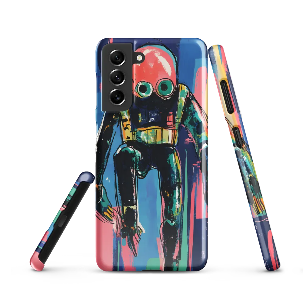 Diver in Vibrant Motion