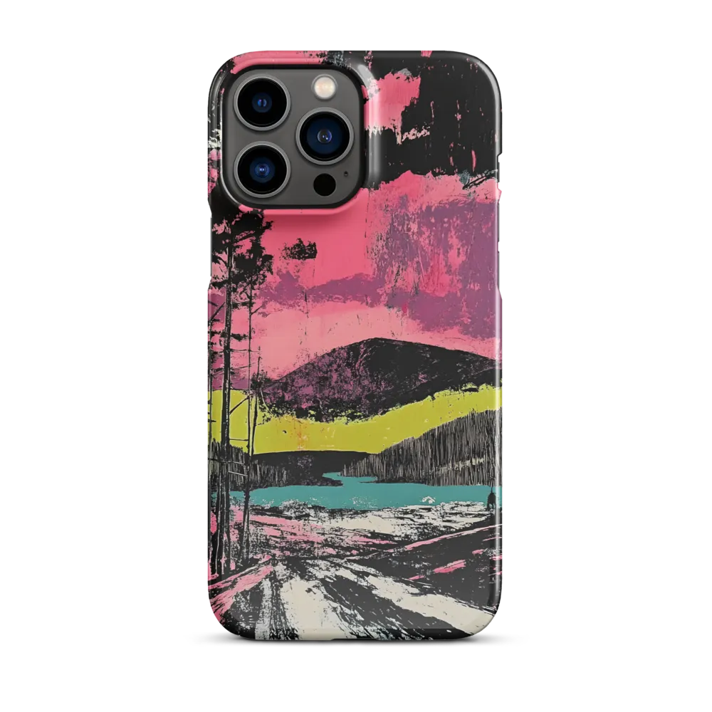 Vibrant Horizons: A Landscape in Contrast