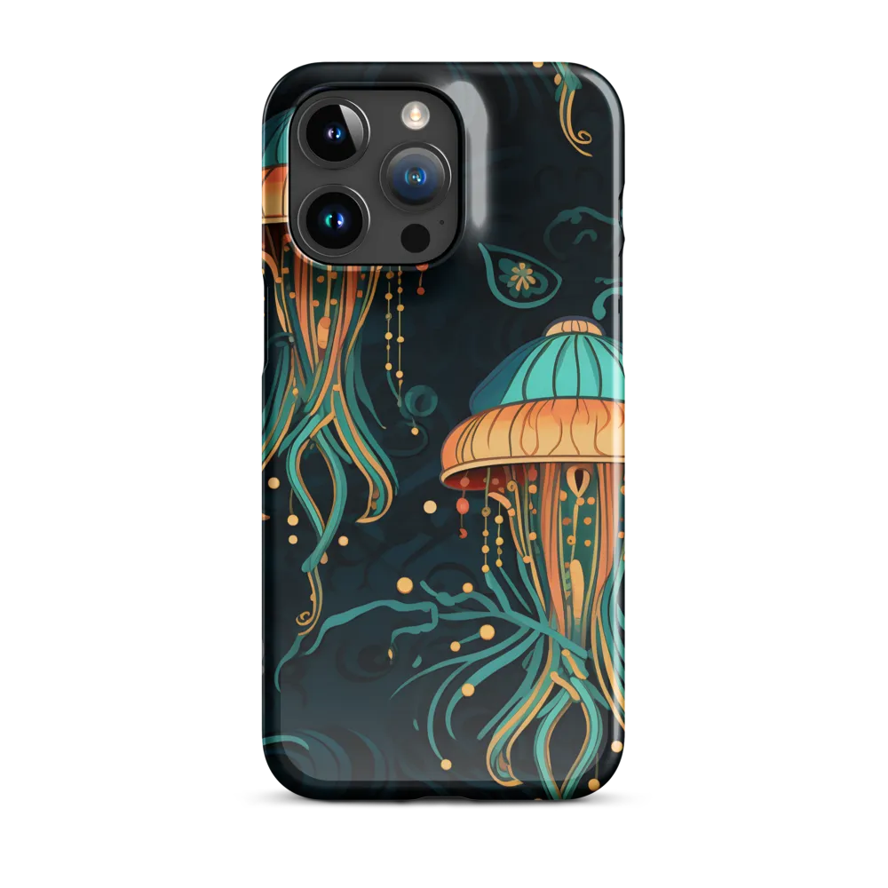 Symphony of Jellyfish | Phone Case |  15 Pro Max | Snap Case | Glossy
