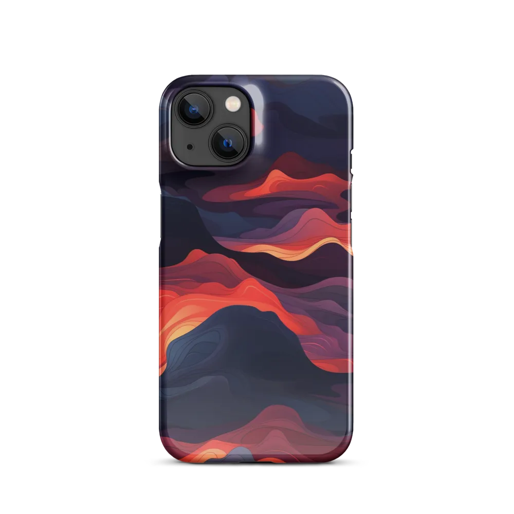 Ethereal Waves of Color | Phone Case |  14 | Snap Case | Glossy