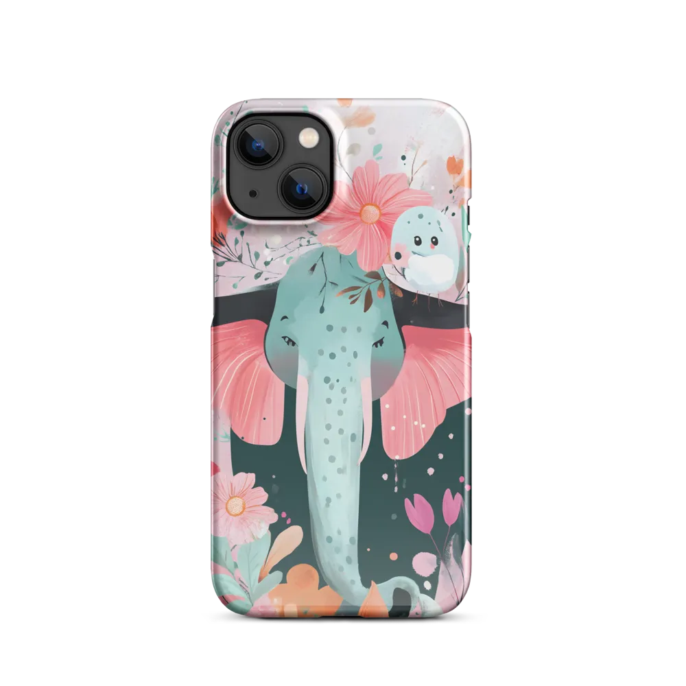Whimsical Elephant in Bloom