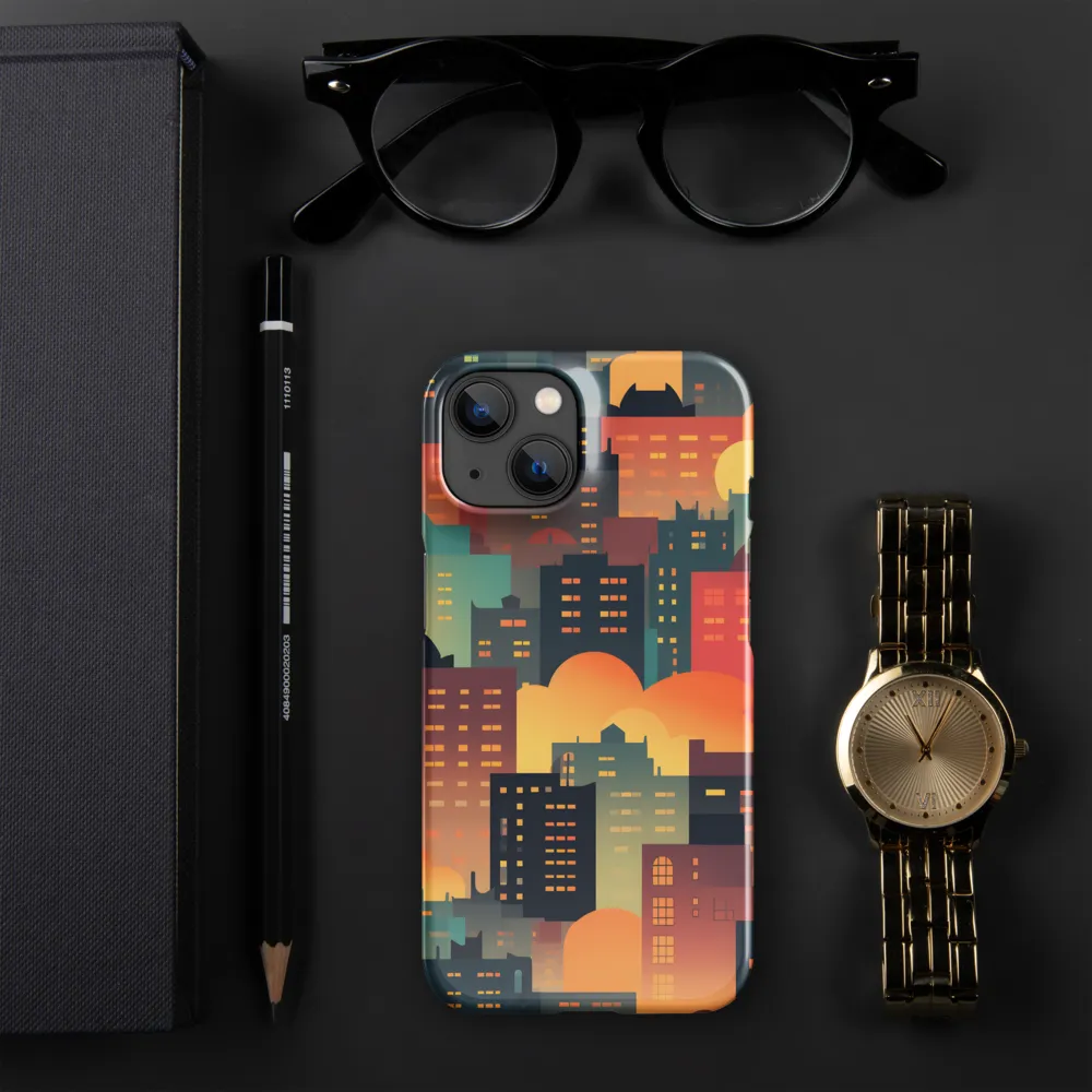Twilight in the Concrete Jungle | Phone Case |  14 | Snap Case | Glossy