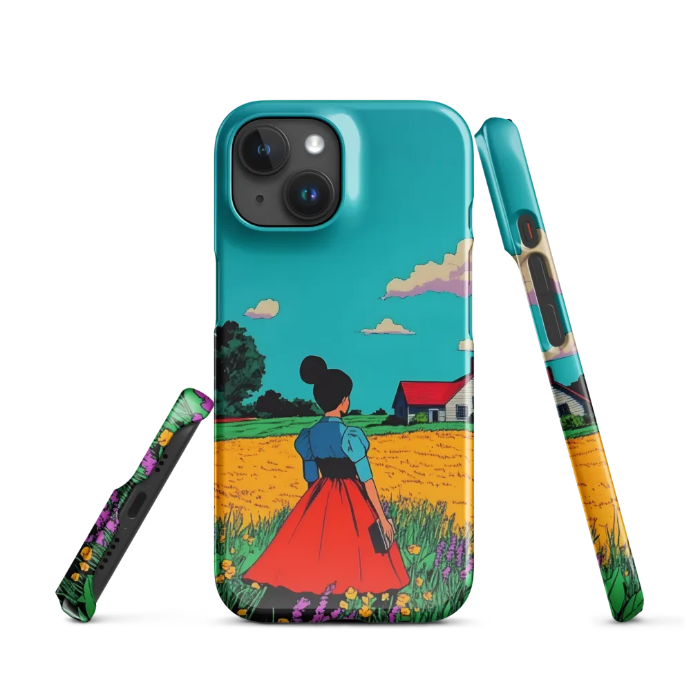 Whispers of a Sunlit Meadow | Phone Case |  15 | Snap Case | Glossy