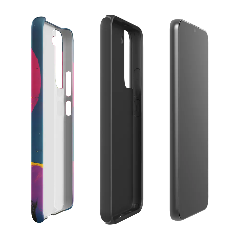 Neon Dreams: Portrait of a Modern Muse | Phone Case |  S22 Plus | Tough Case | Matte