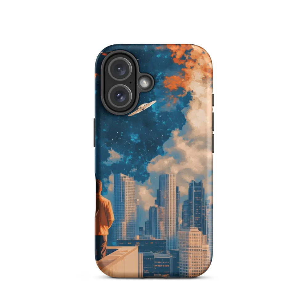 Cosmic Curiosity: A Glimpse into the Future | Phone Case