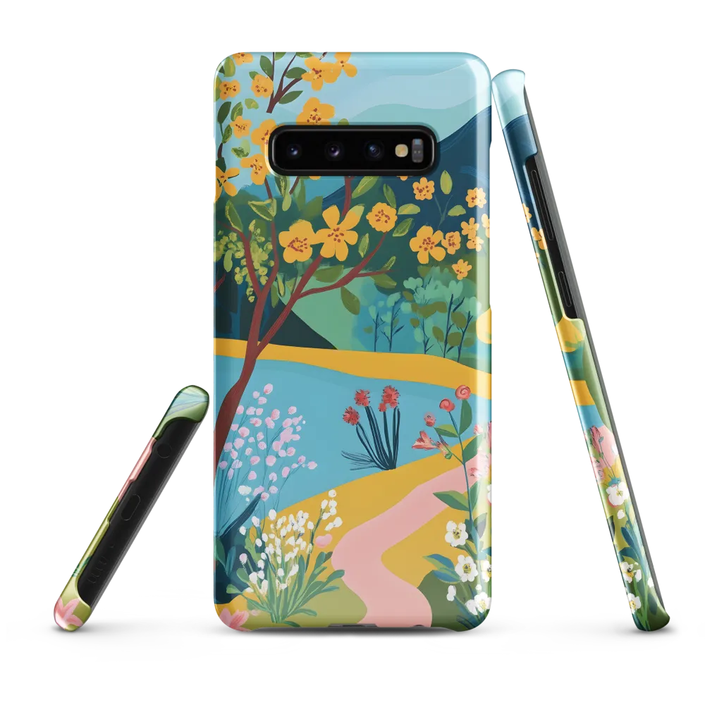 Blossoms by the Tranquil Waters | Phone Case |  S10 Plus | Snap Case | Glossy