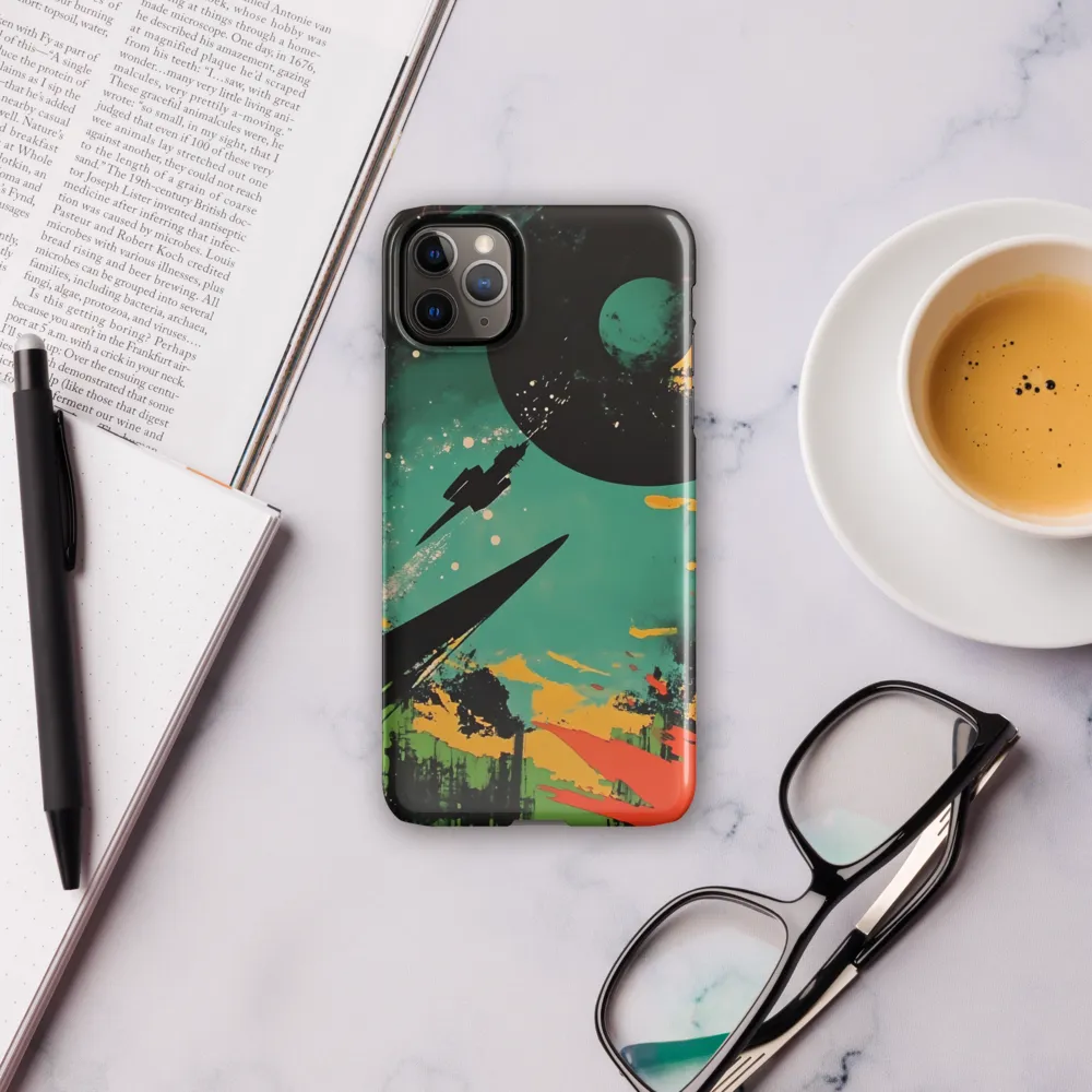 Journey Through the Cosmic Canvas | Phone Case |  11 Pro Max | Snap Case | Glossy