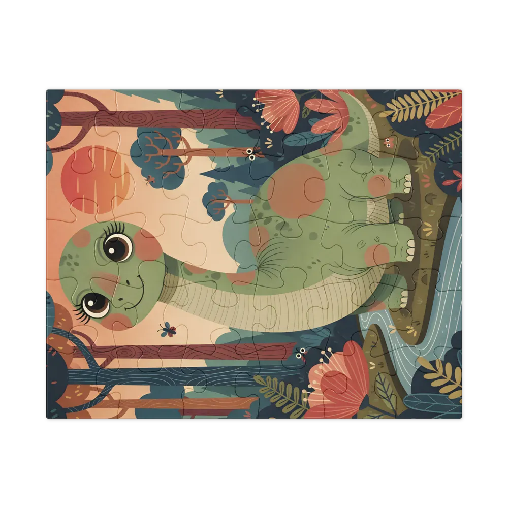 Forest Friend 
 Jigsaw Puzzle in Tin Box