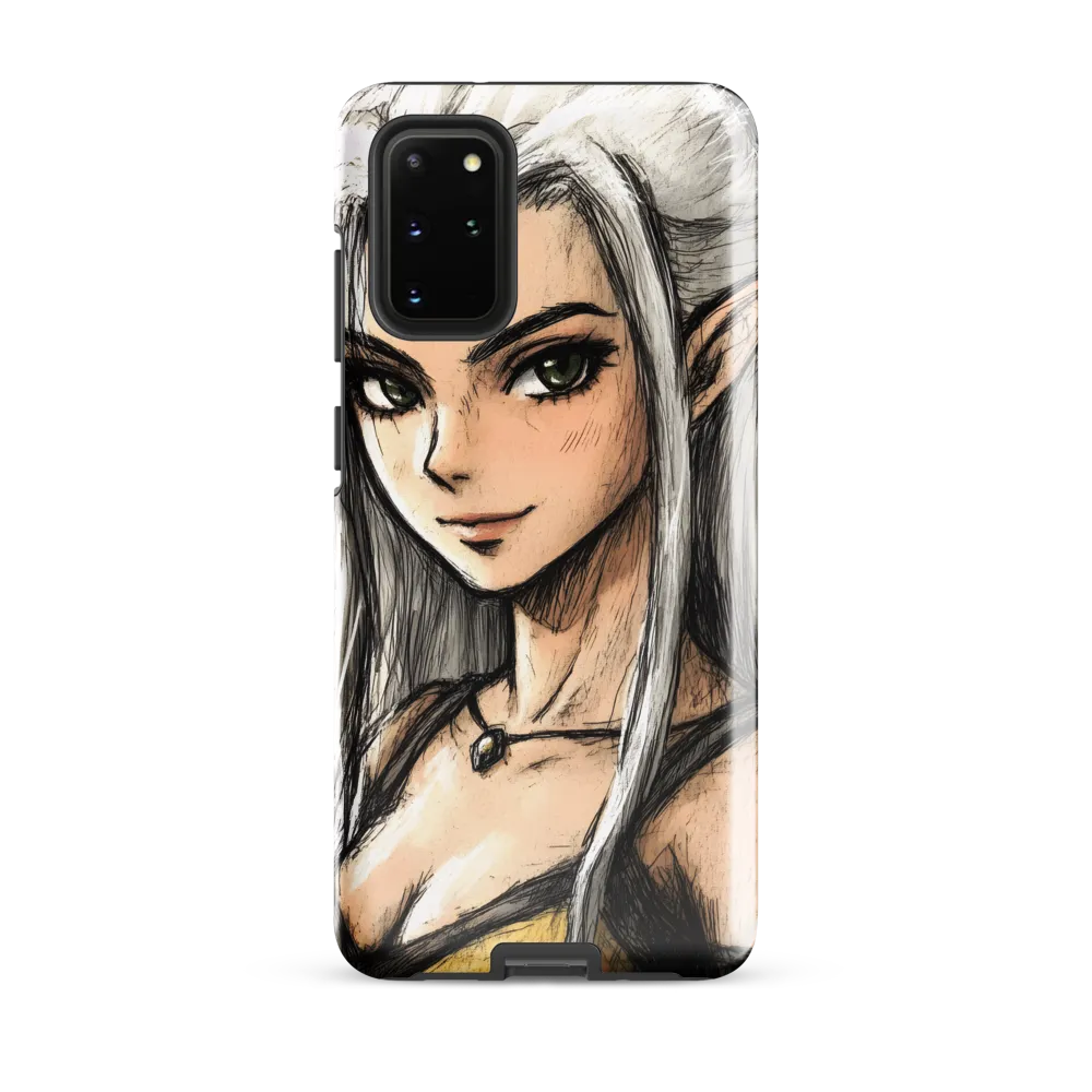 Ethereal Elegance: The Elf's Portrait