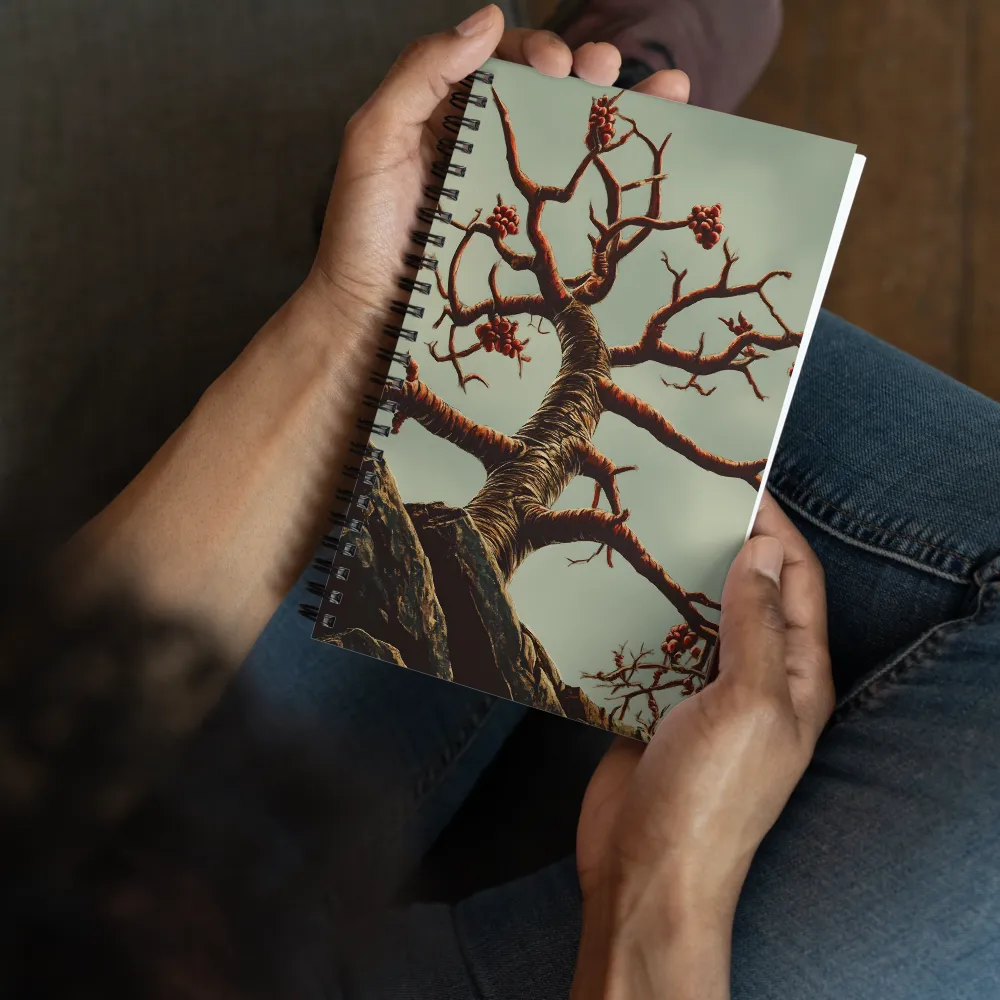 Resilient Reverie: The Enchanted Tree | Spiral Notebook