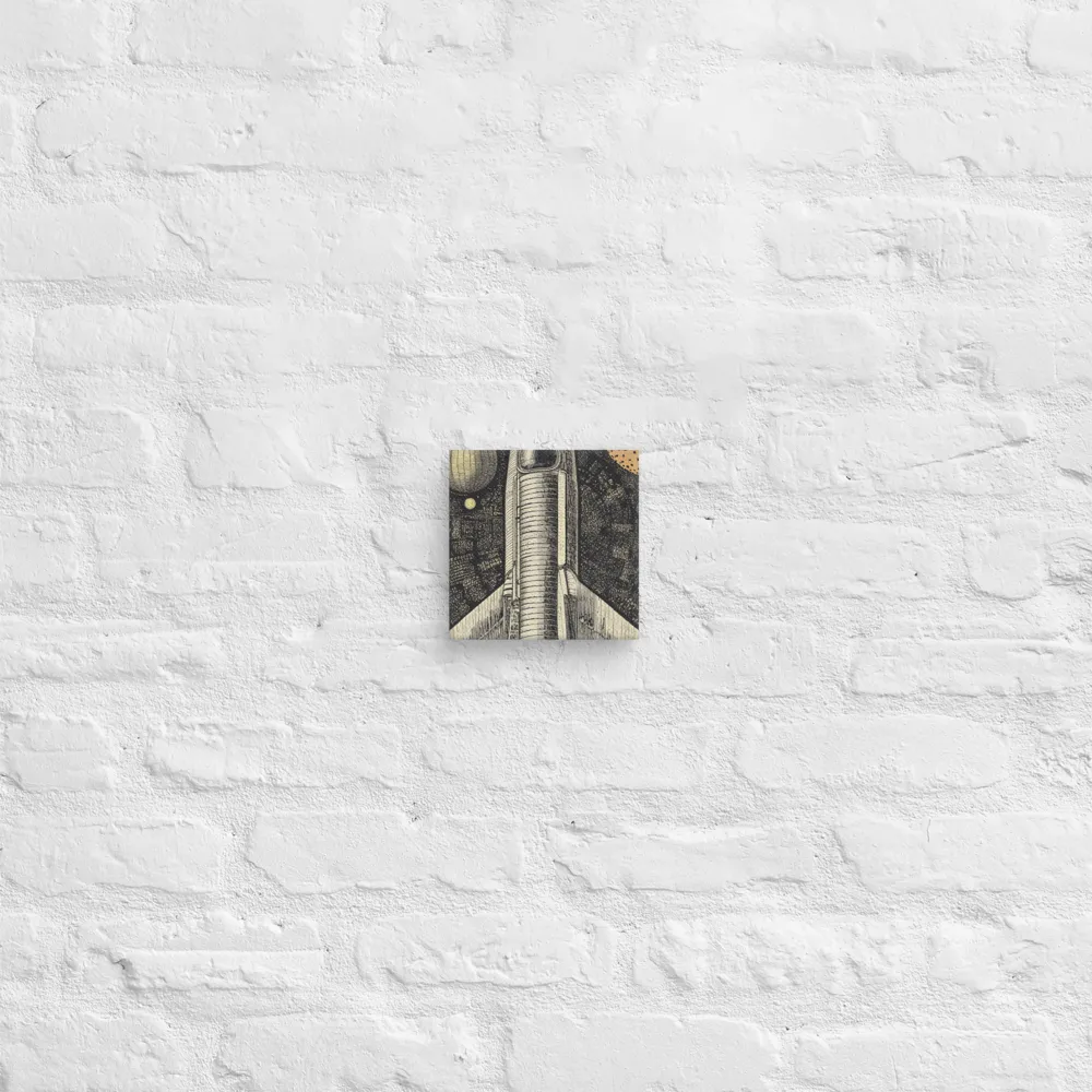 Voyage to the Unknown | Canvas | 6″×6″