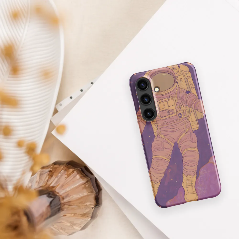 Floating Through the Cosmos | Phone Case |  S24 | Snap Case | Matte