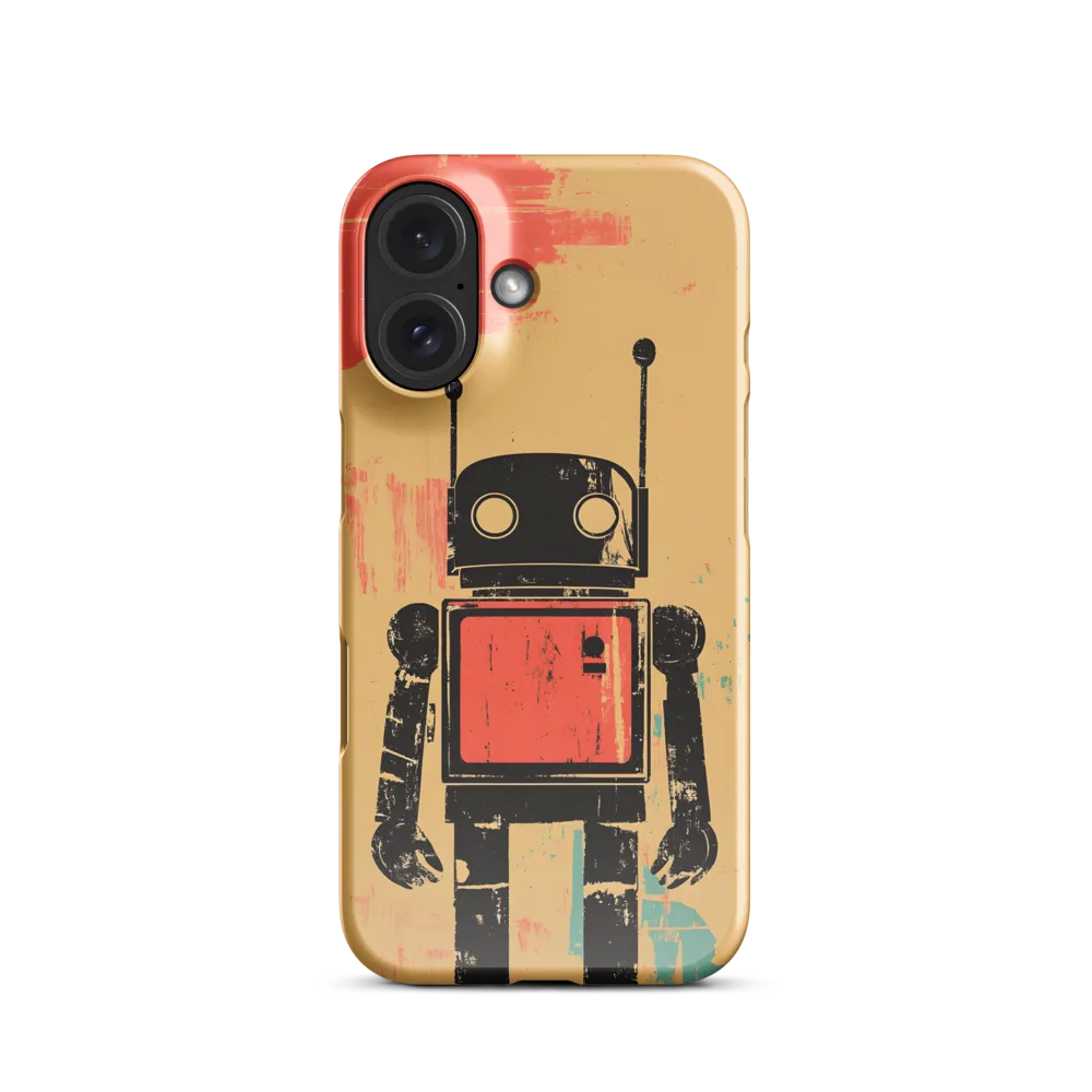 The Retro Robot | Phone Case |  16 | Snap Case | Glossy