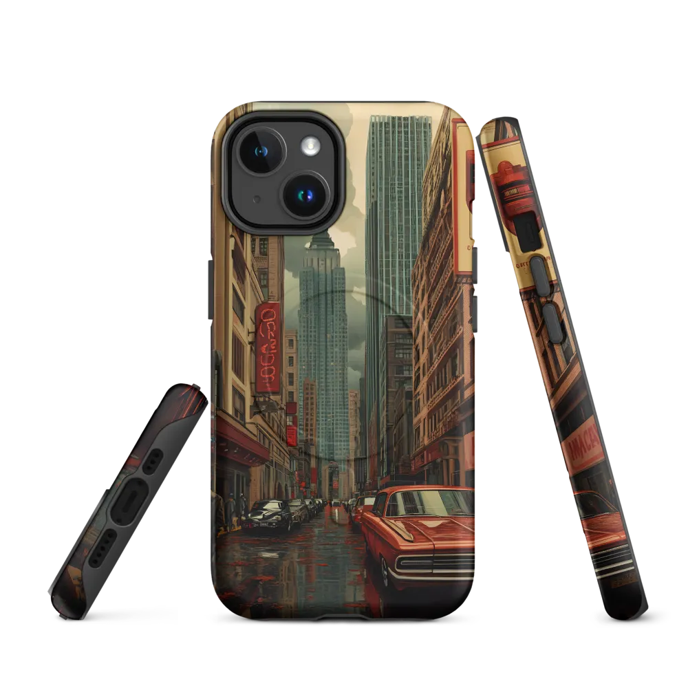 Nostalgic Cityscape: Reflections of a Forgotten Era