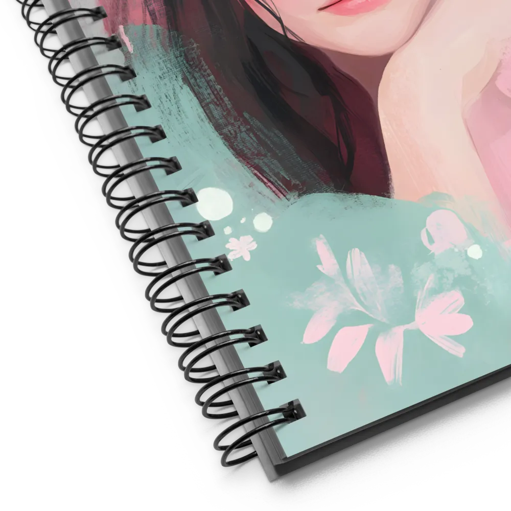 Serenity in Blossom | Spiral Notebook