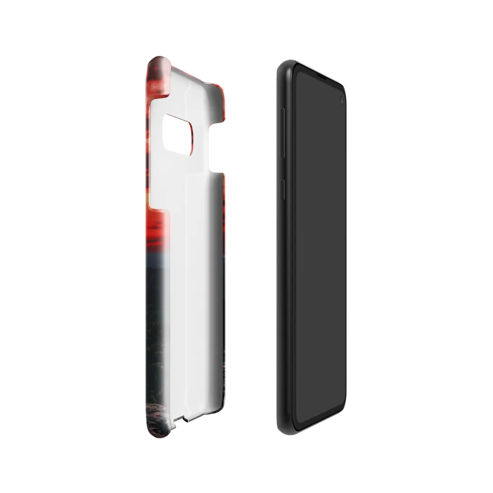 Reflections at Dusk | Phone Case |  S10e | Snap Case | Glossy