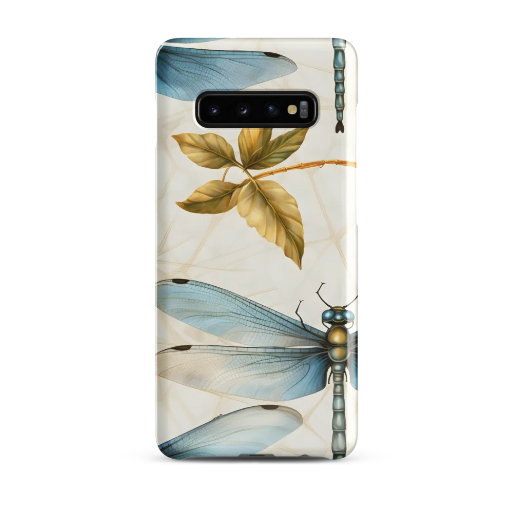 Ethereal Dance of Dragonflies | Phone Case |  S10 Plus | Snap Case | Glossy