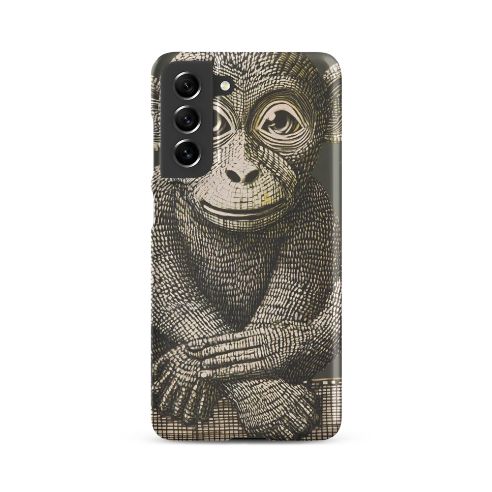 Intricate Primate Portrait