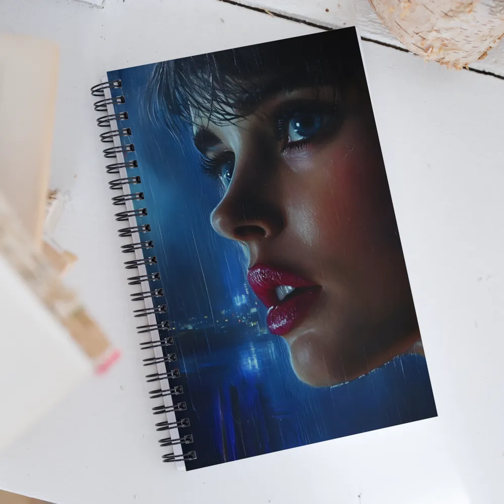 Reflections of Intensity | Spiral Notebook