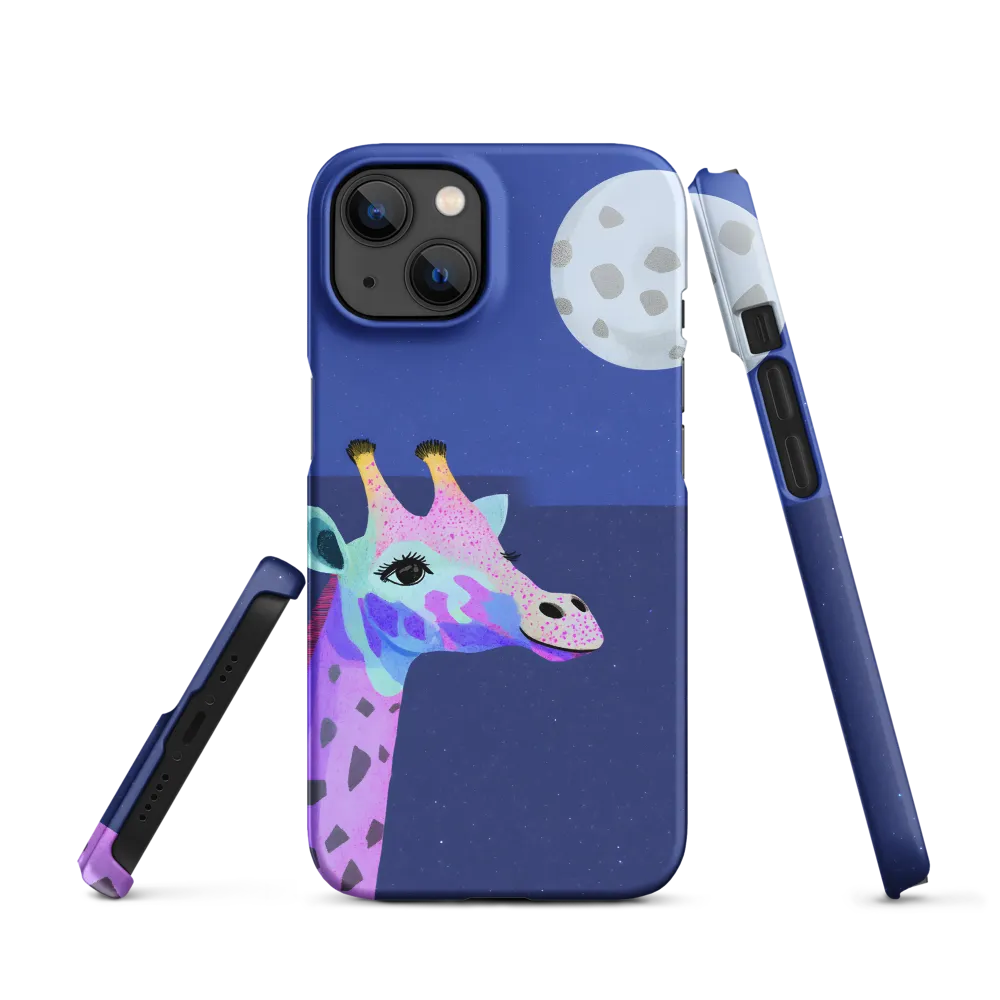 Whimsical Giraffe Under the Stars