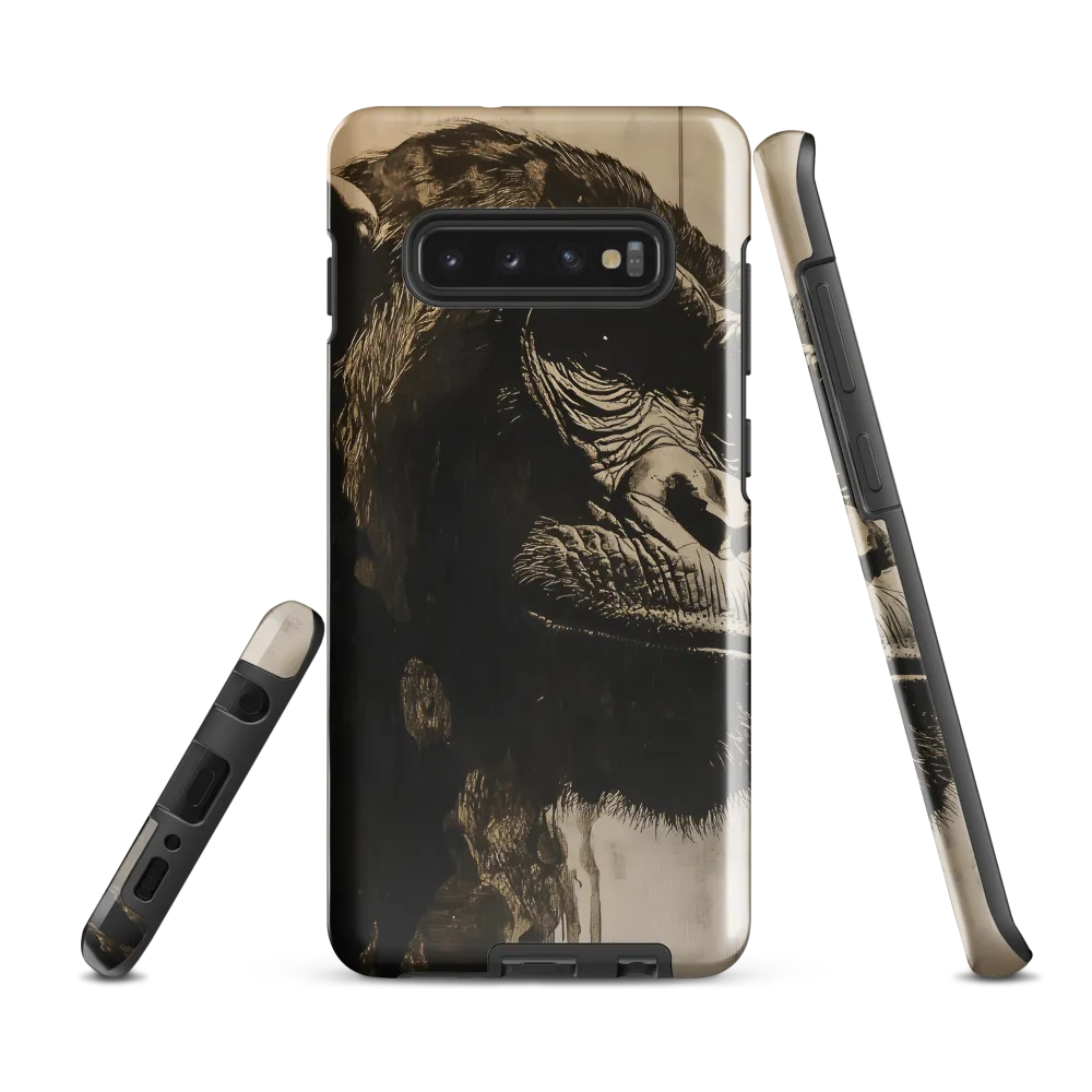 Gaze of the Wild | Phone Case |  S10 Plus | Tough Case | Glossy