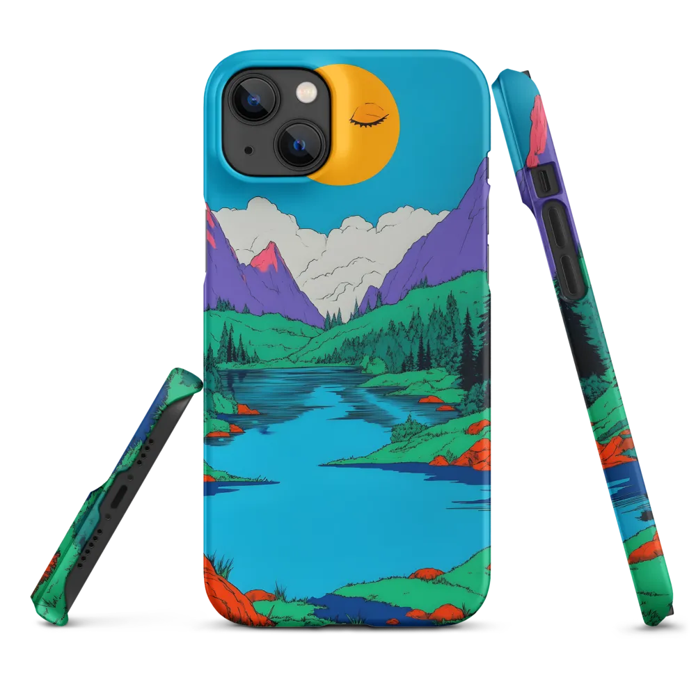 Whimsical Serenity in Vibrant Colors