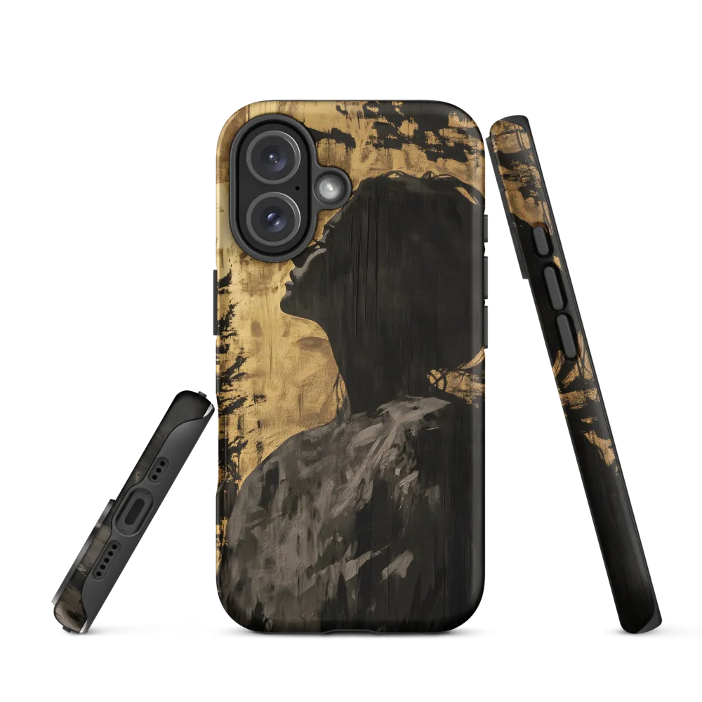 Silhouette of Contemplation | Phone Case