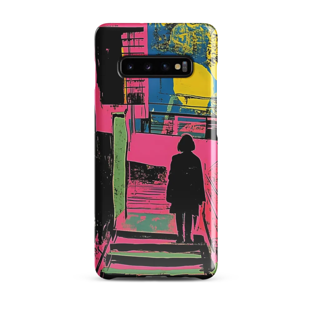 Ascend Through Color: A Pop Art Journey | Phone Case |  S10 Plus | Snap Case | Glossy