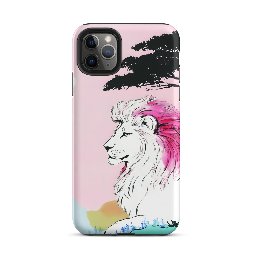 Serene Majesty: A Lion's Profile