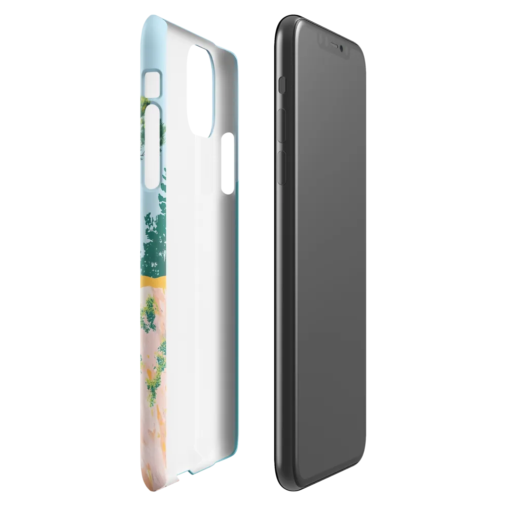 Serenity on the Edge | Phone Case |  11 Pro Max | Snap Case | Glossy