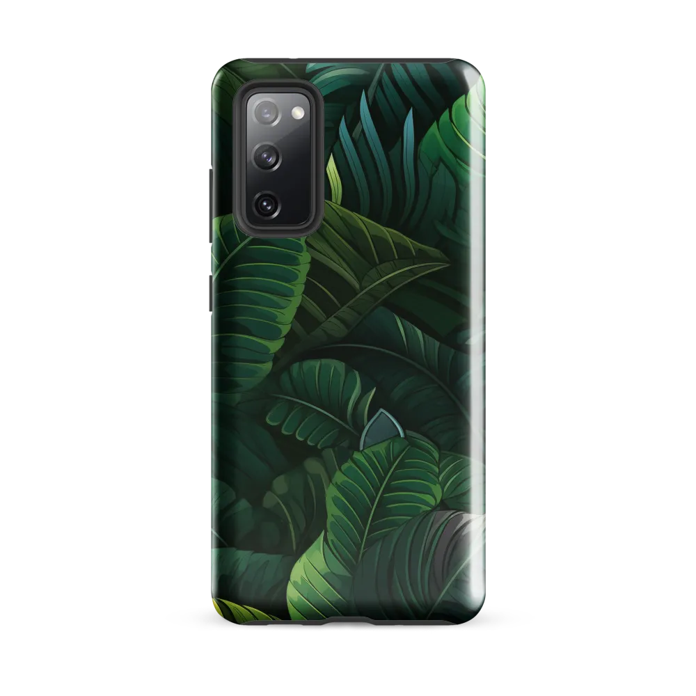 Lush Canopy: A Tropical Foliage Study