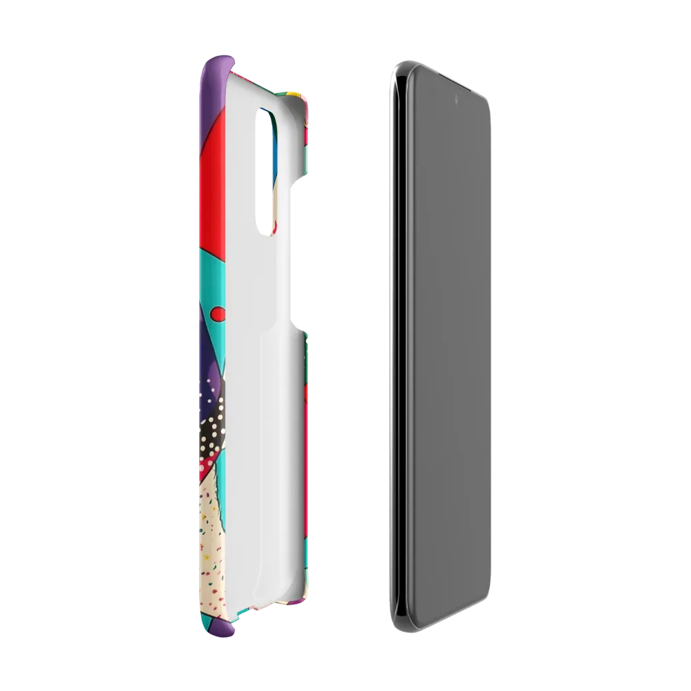 Playful Geometry in Color | Phone Case |  S20 | Snap Case | Matte