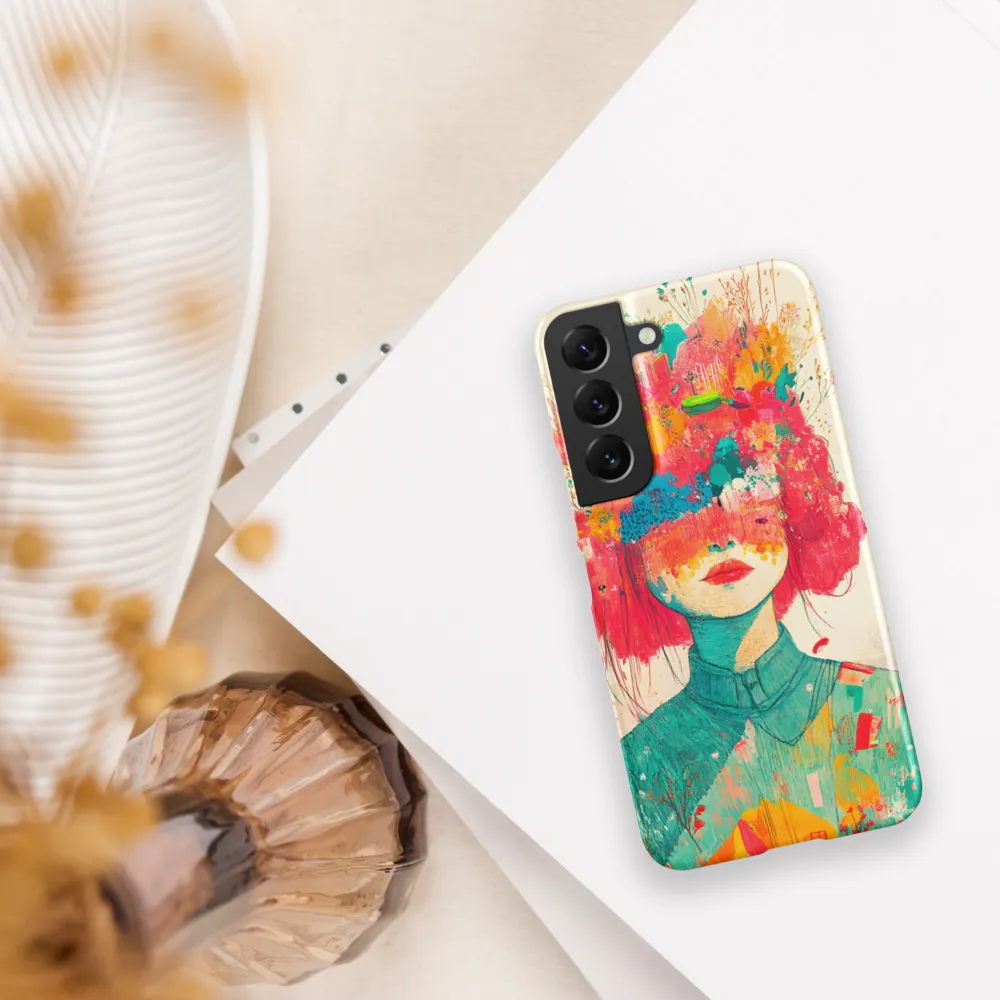 Whimsical Floral Portrait
