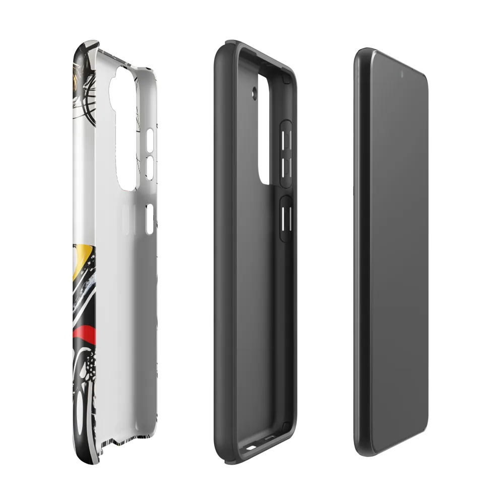 Whispers of the Abstract | Phone Case |  S21 | Tough Case | Glossy