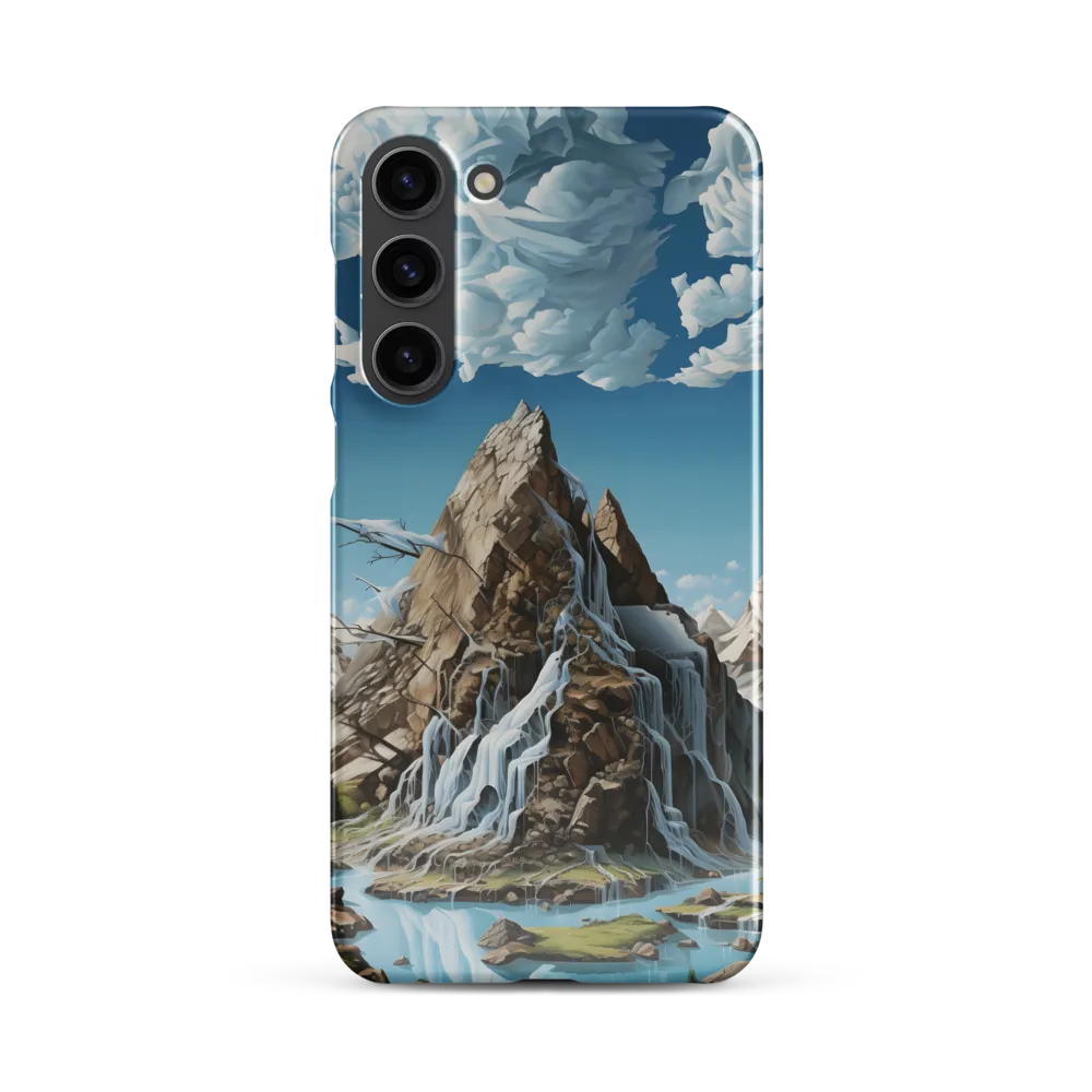 Majestic Cascade: A Mountain Masterpiece