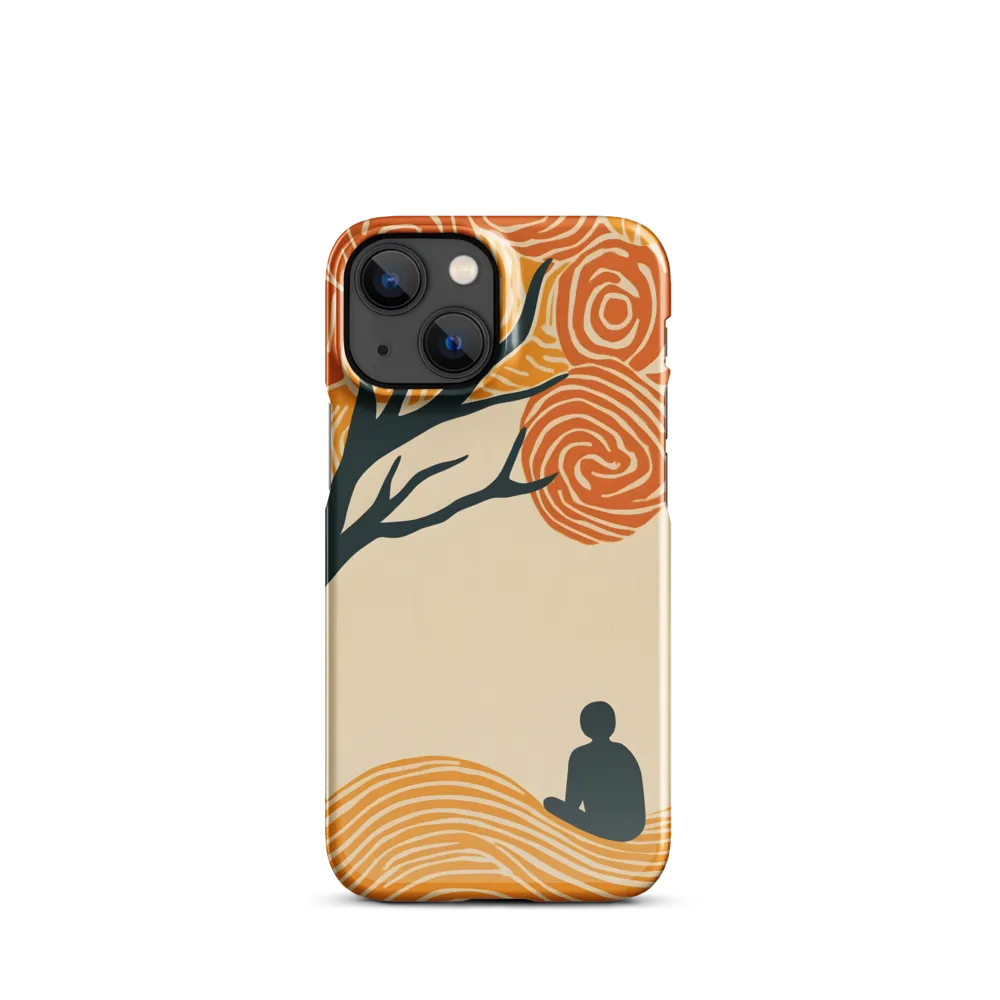 Silent Reflections under Swirling Leaves