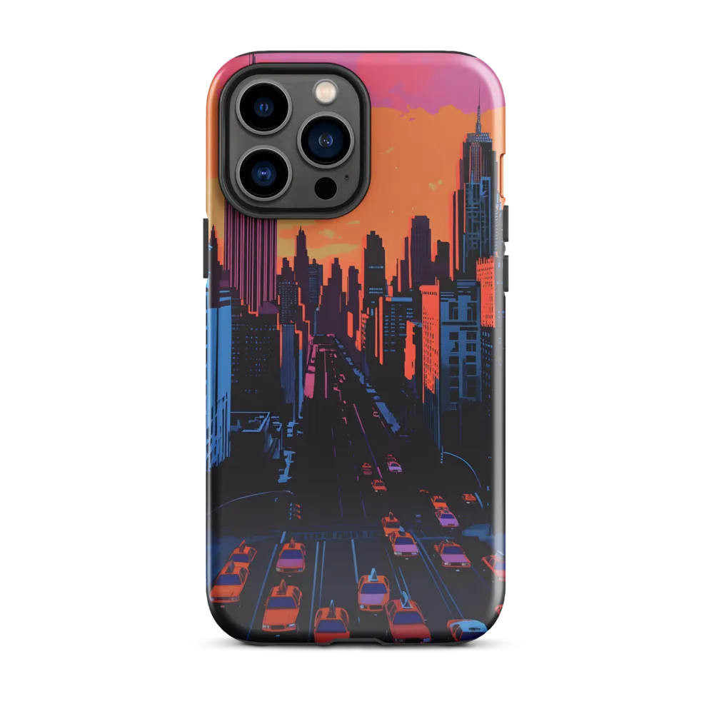 Sunset Over Skyscrapers