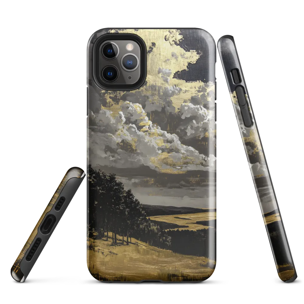 Golden Serenity in a Dramatic Sky | Phone Case |  11 Pro Max | Tough Case | Glossy