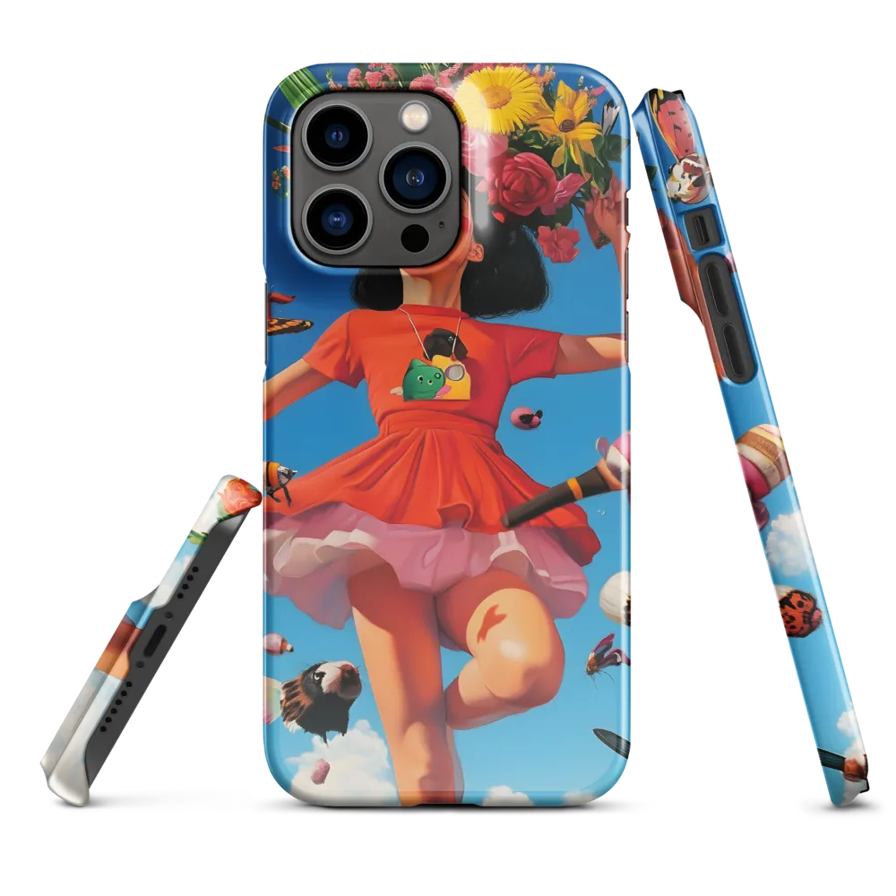 Joyful Whimsy | Phone Case |  14 Pro Max | Snap Case | Glossy