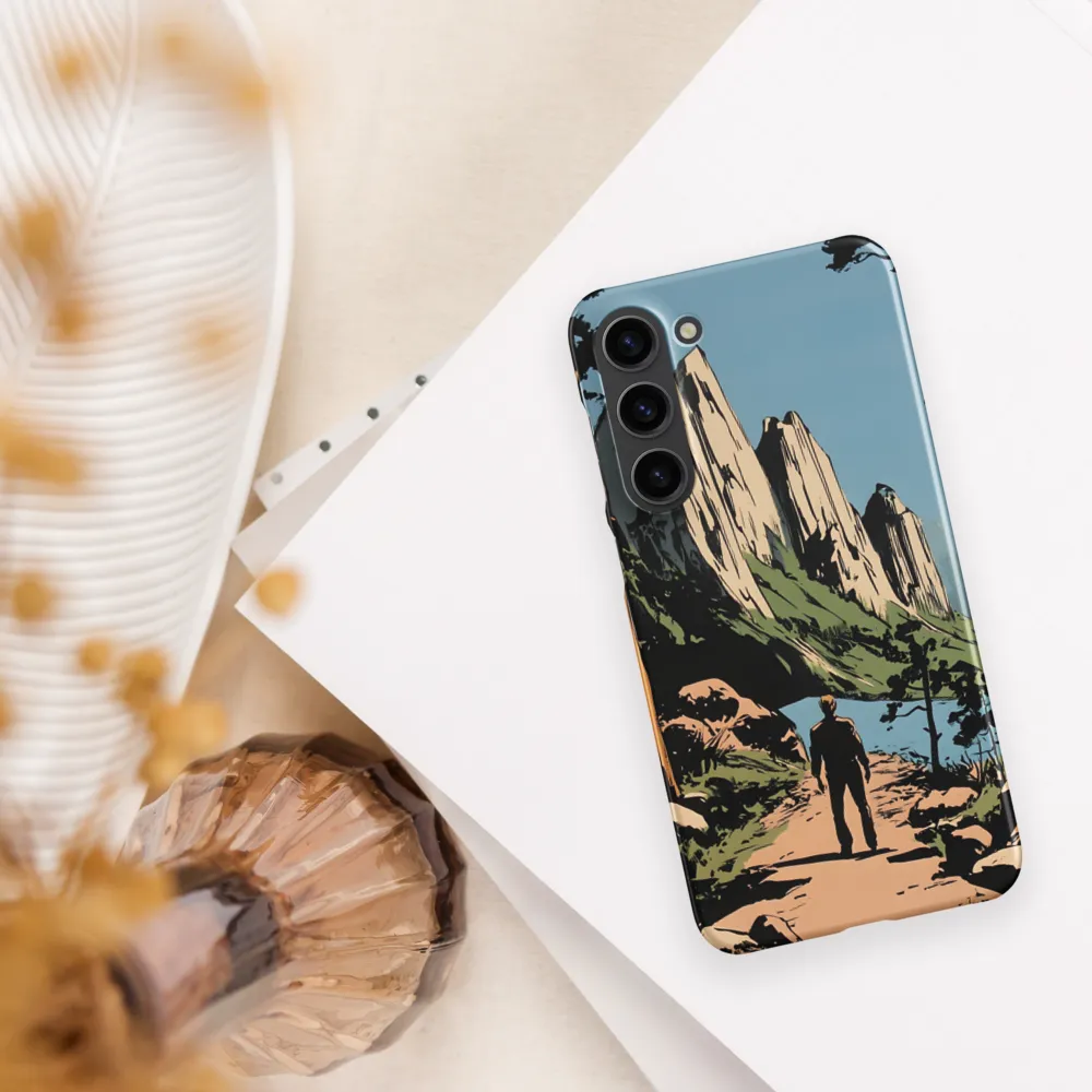 Path of Contemplation | Phone Case |  S23 Plus | Snap Case | Matte