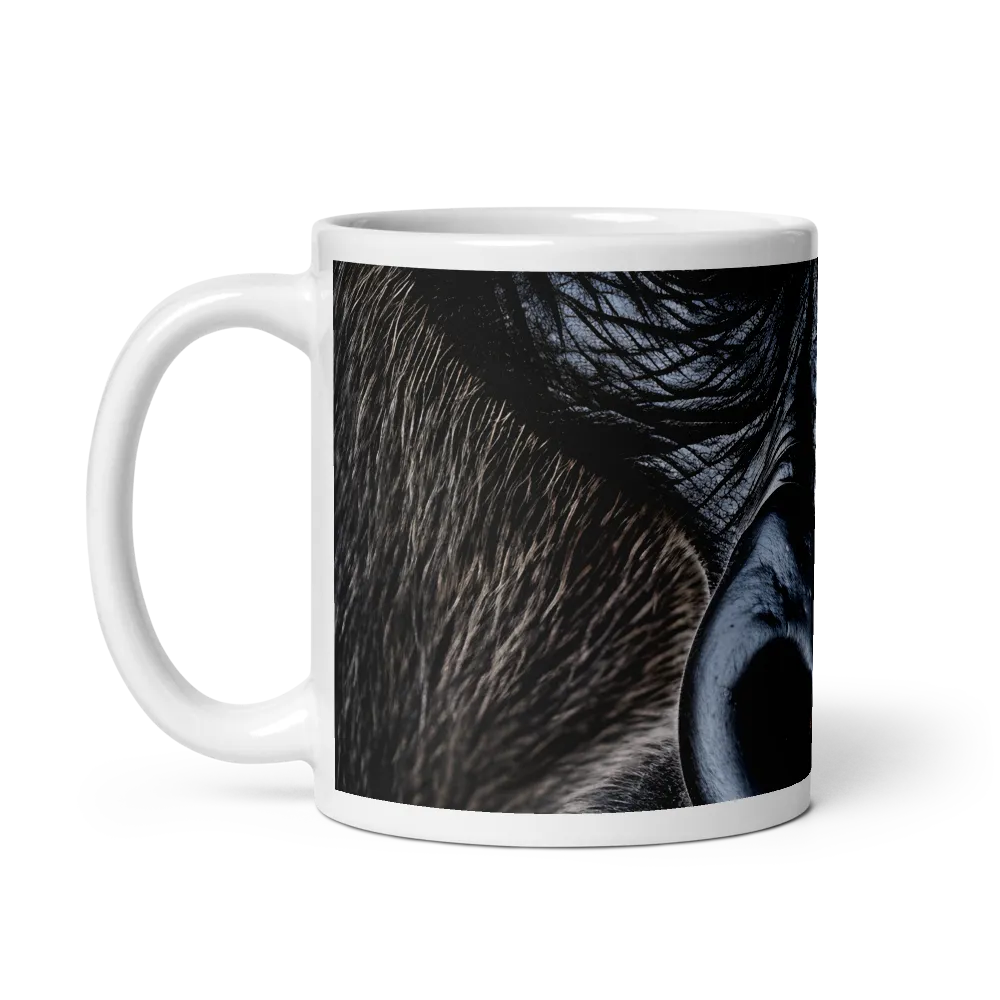 Gaze of the Wild: A Gorilla's Portrait | Mugs | Multiple Sizes & Colors