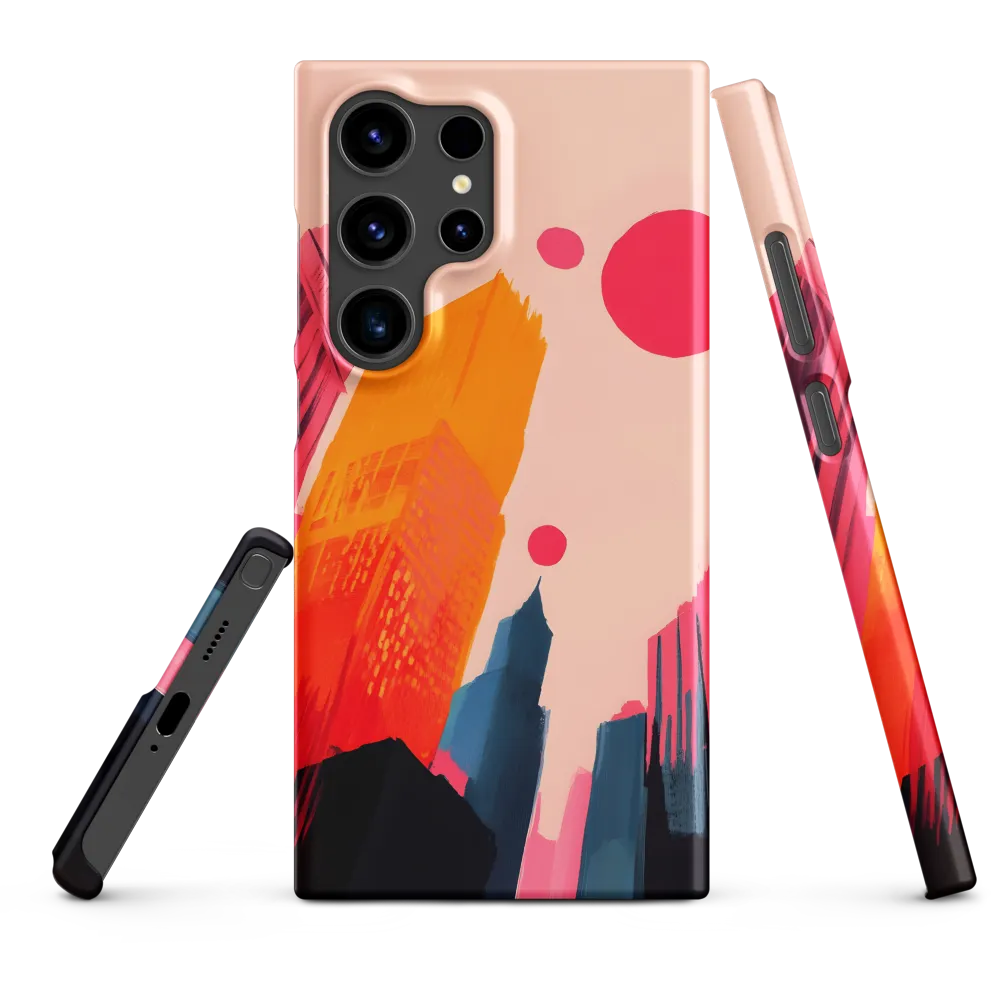 Urban Whispers in Color | Phone Case |  S24 Ultra | Snap Case | Matte