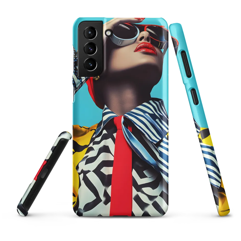 Chic Confidence in Bold Patterns
