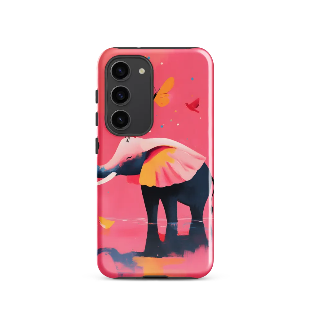 Whimsical Serenity: The Playful Elephant