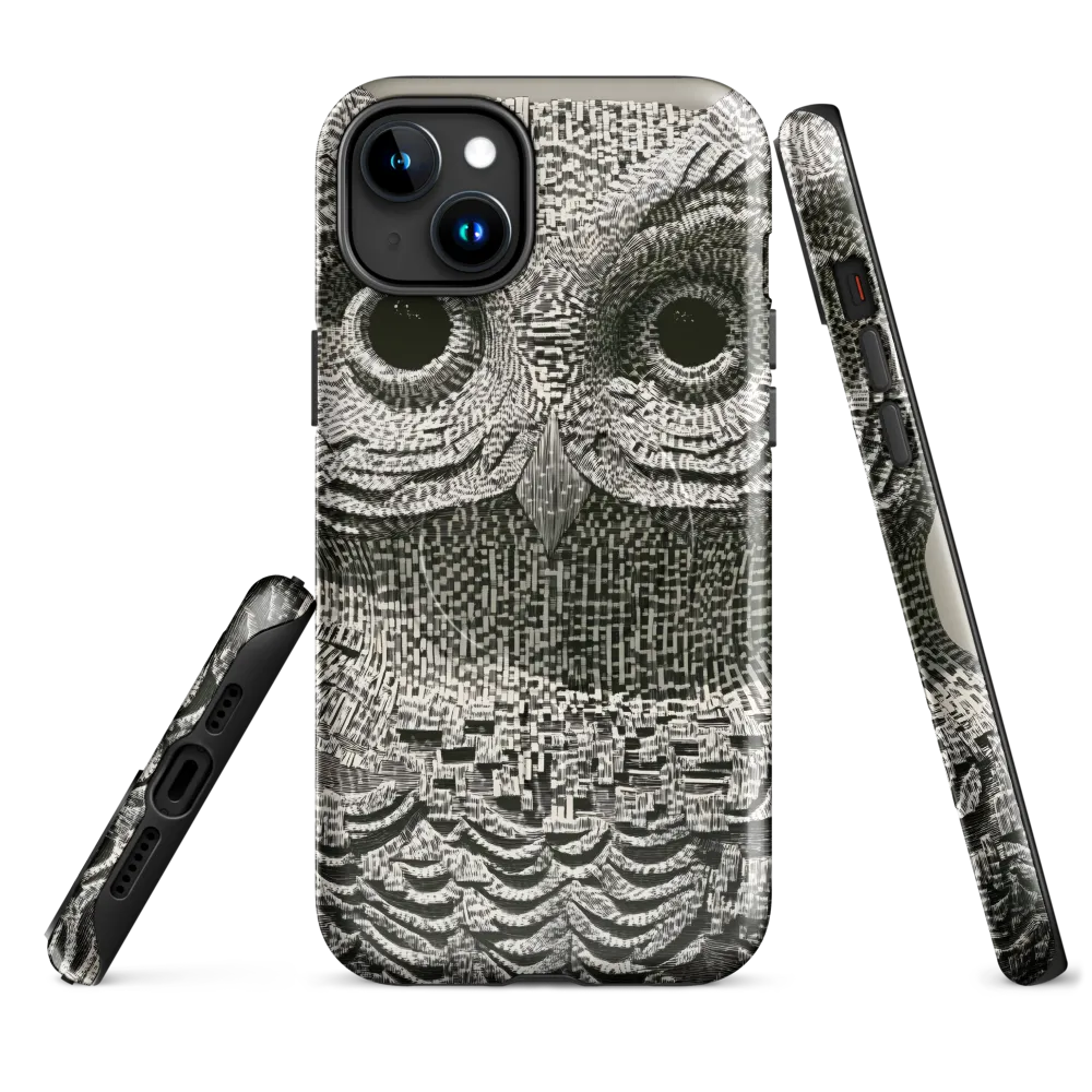 Intricate Owl of Textures