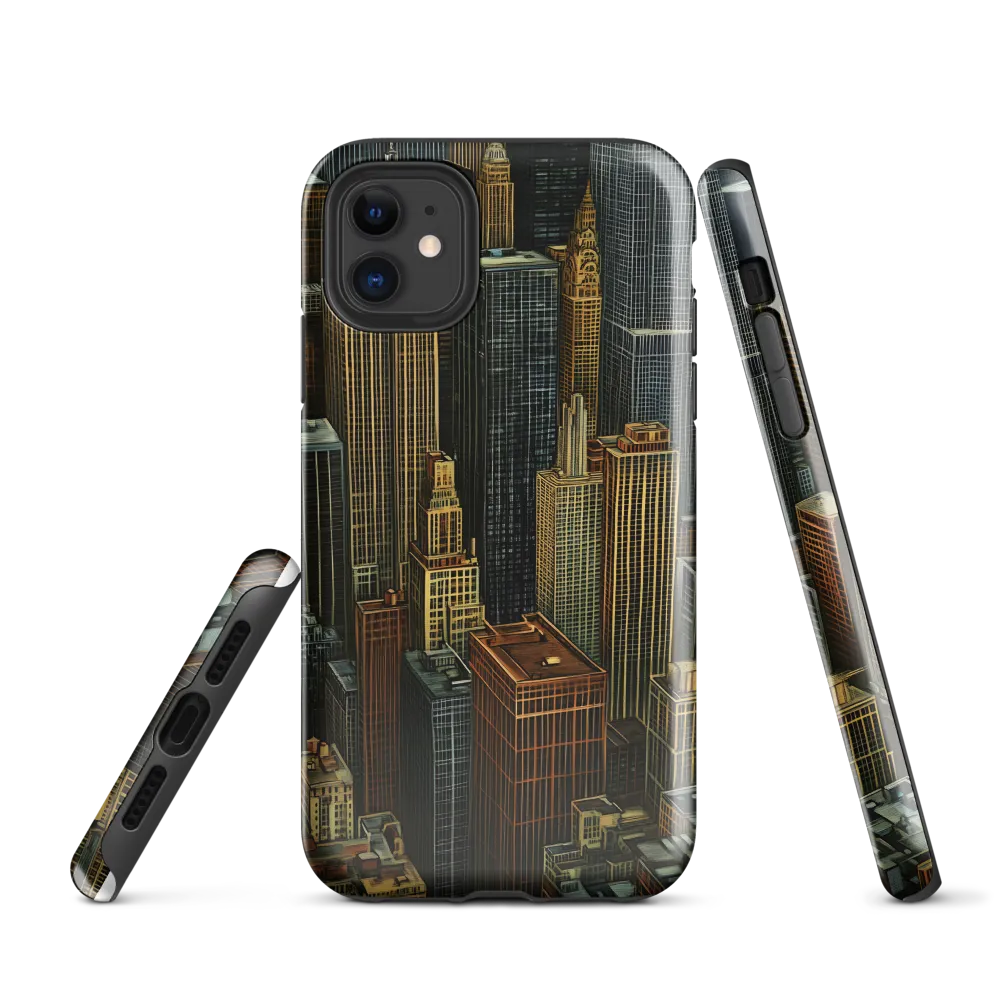 Urban Elegance: A Golden Cityscape