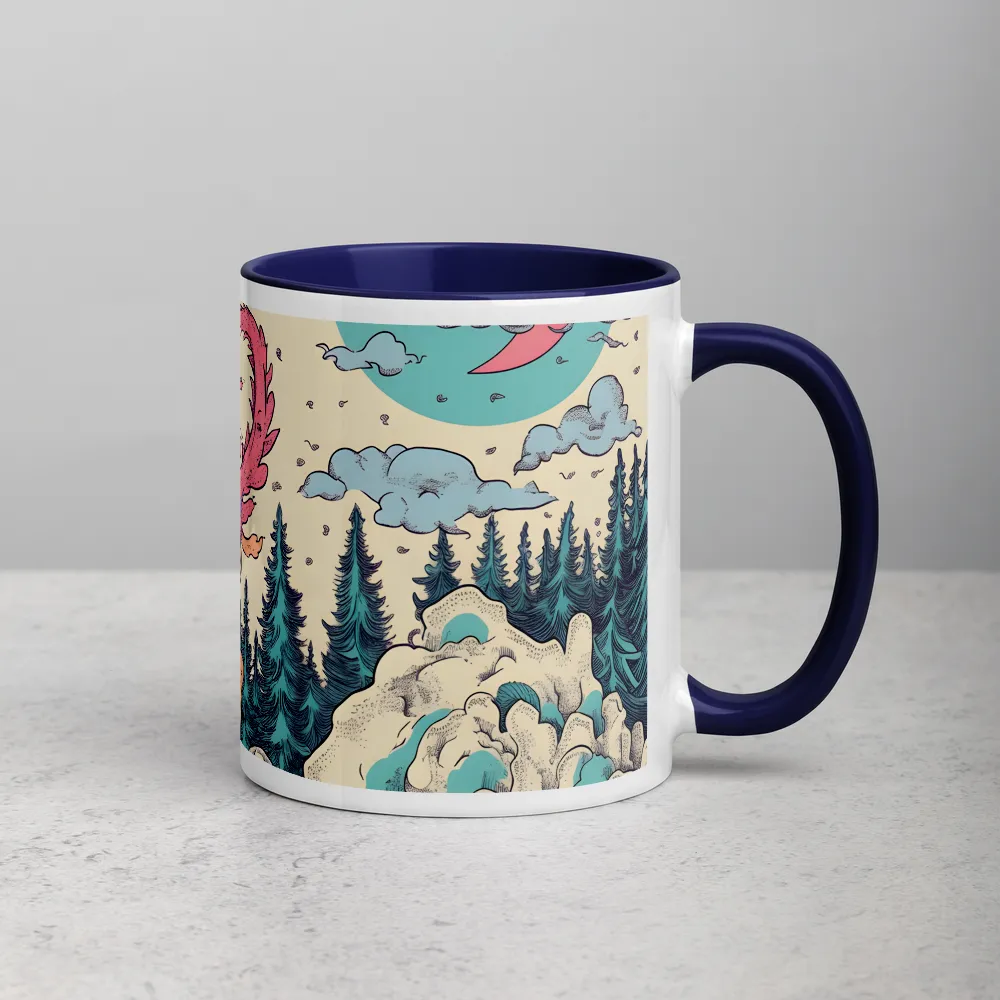 Surreal Cartoon Fantasy Creature | Mug