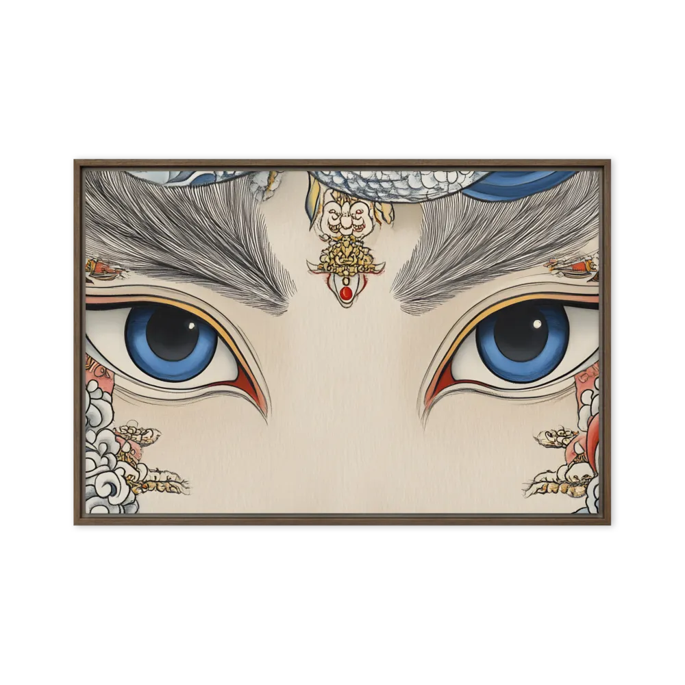 Guardian of Dreams | Canvas with Brown Frame | 20″×30″